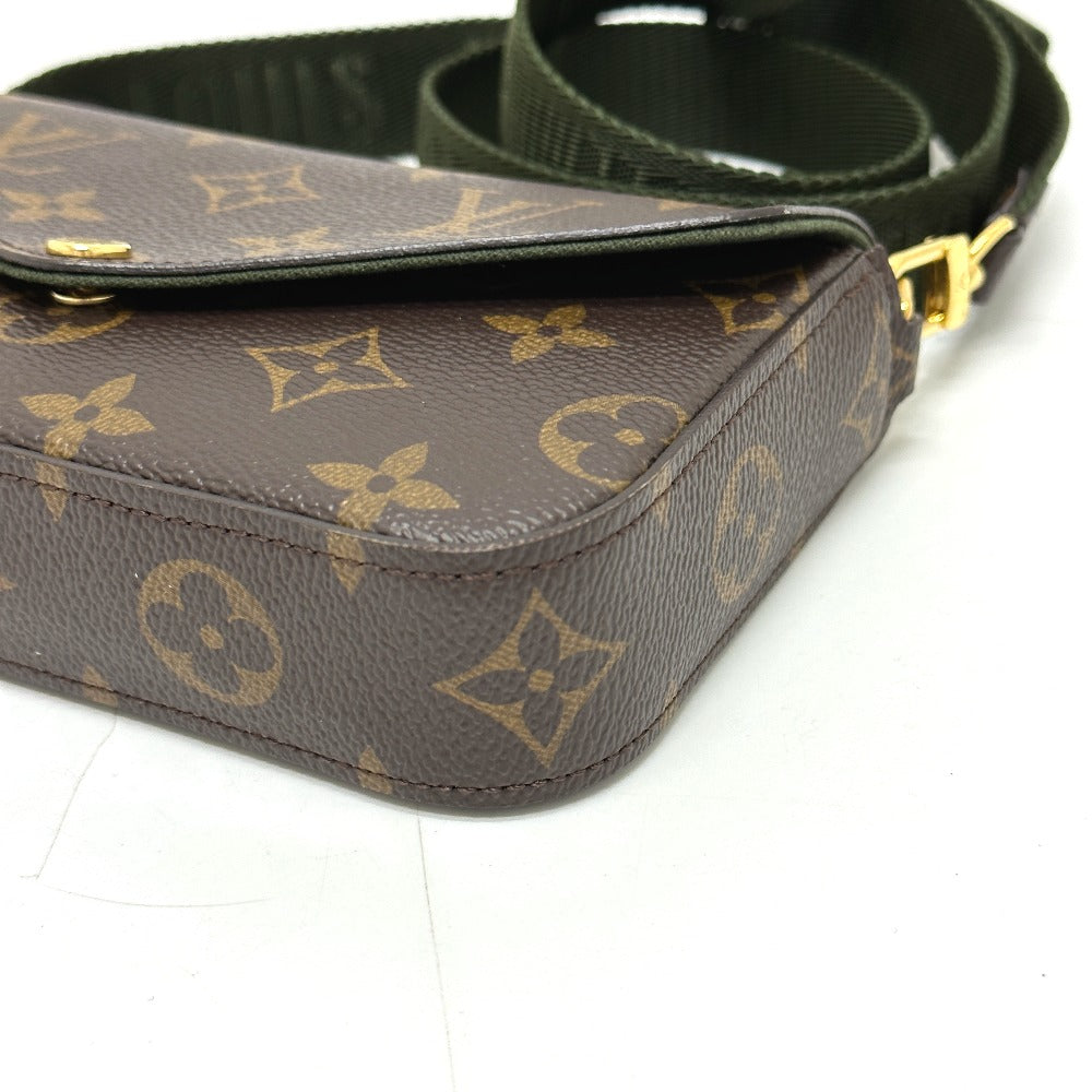 LOUIS VUITTON Shoulder Bag M80091 Monogram canvas Brown Monogram Multi Pochette Felicie