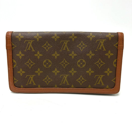 LOUIS VUITTON Clutch bag M51812 Monogram canvas Brown Monogram Pochette Dam PM Women Used