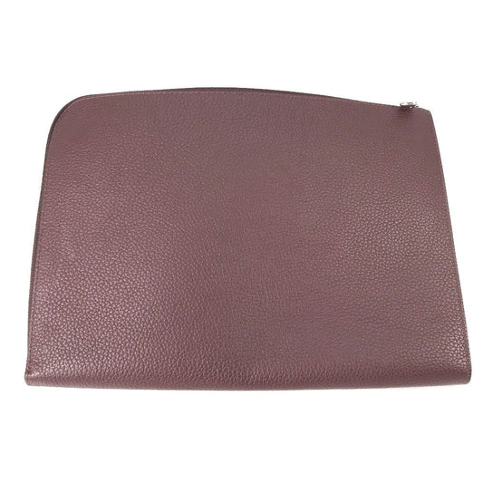 LOUIS VUITTON Clutch bag M53217 Taurillon Clemence Leather Brown Pochette Jules GM mens Used