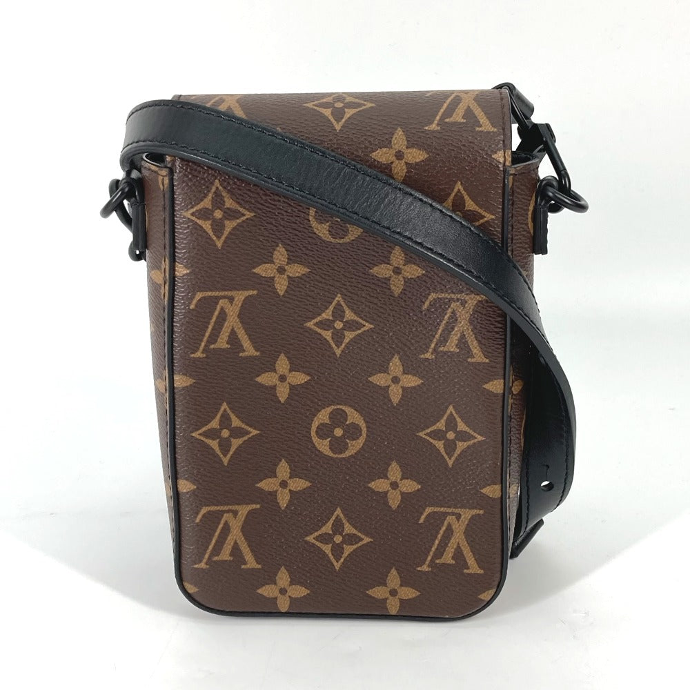 LOUIS VUITTON Shoulder Bag M81522 Monogram canvas Brown Monogram S Lock Vertical Wearable Wallet mens