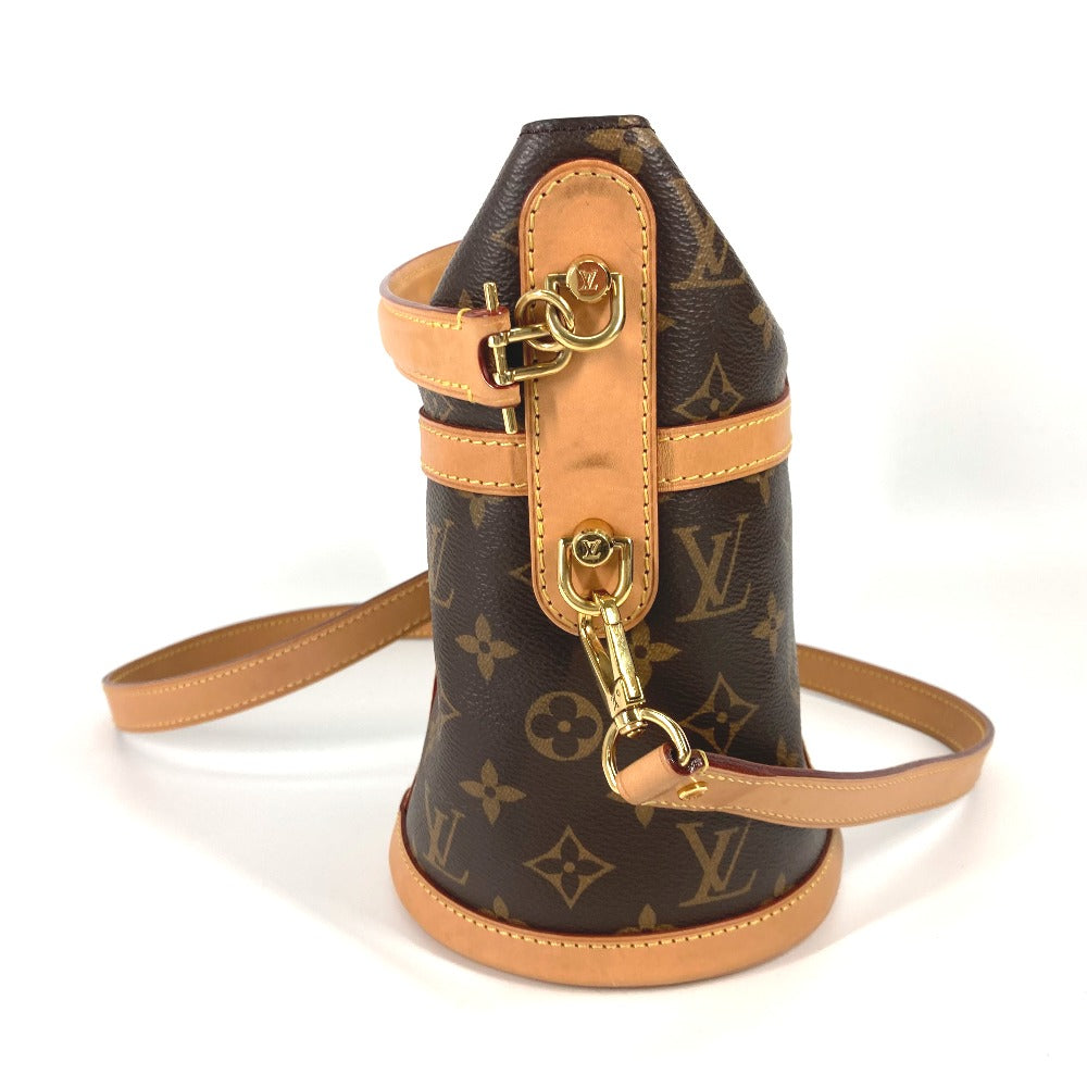 LOUIS VUITTON Shoulder Bag Monogram canvas Brown Monogram Duffel bag Women