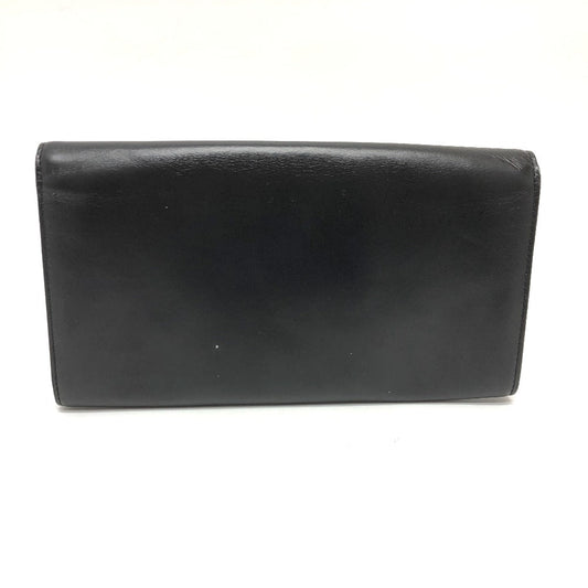 LOUIS VUITTON Clutch bag leather black Epi Aegean Opera