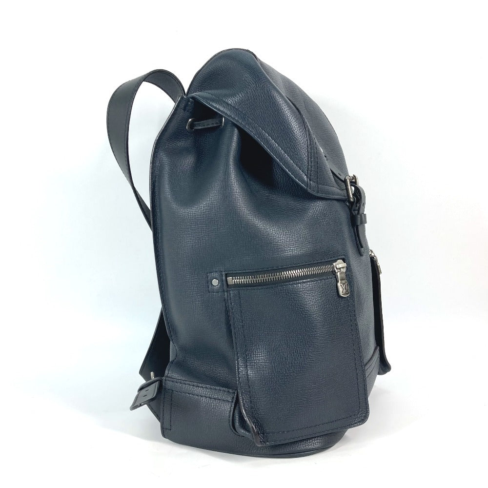 LOUIS VUITTON Backpack M54960 Utah leather Navy Utah Canyon Backpack