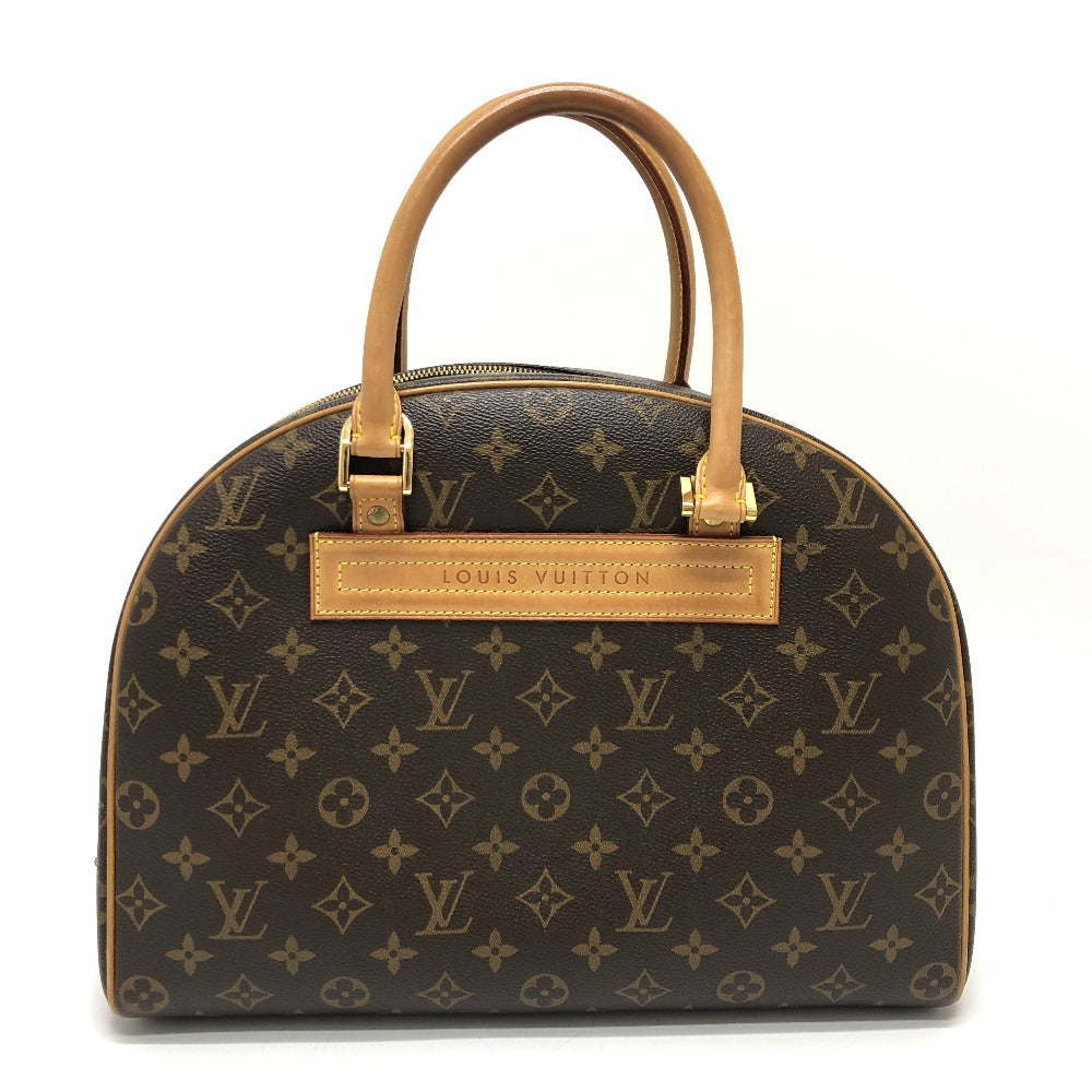 LOUIS VUITTON Handbag Monogram canvas Brown Special Order Monogram Nolita Women