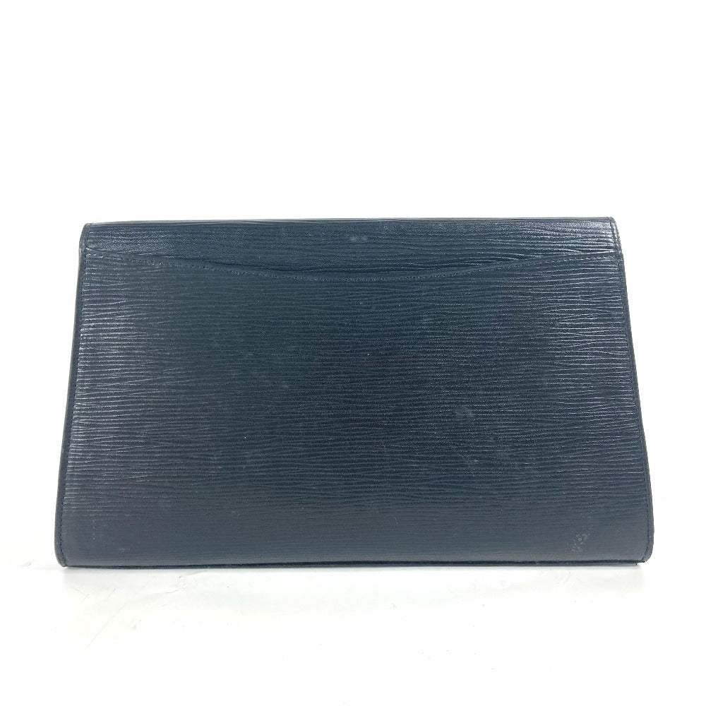LOUIS VUITTON Clutch bag M52632 Epi Leather black Epi Art deco Women