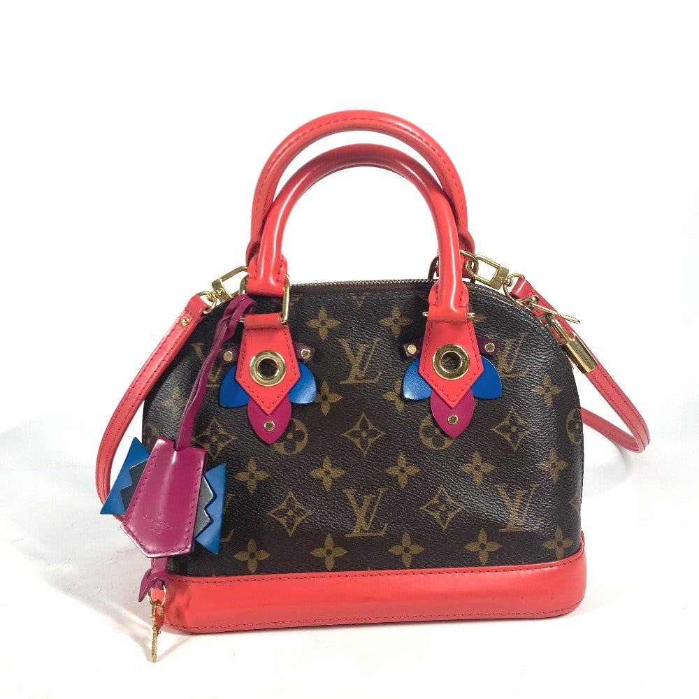 LOUIS VUITTON Handbag M41659 Monogram canvas Brown Monogram totem Alma BB Women