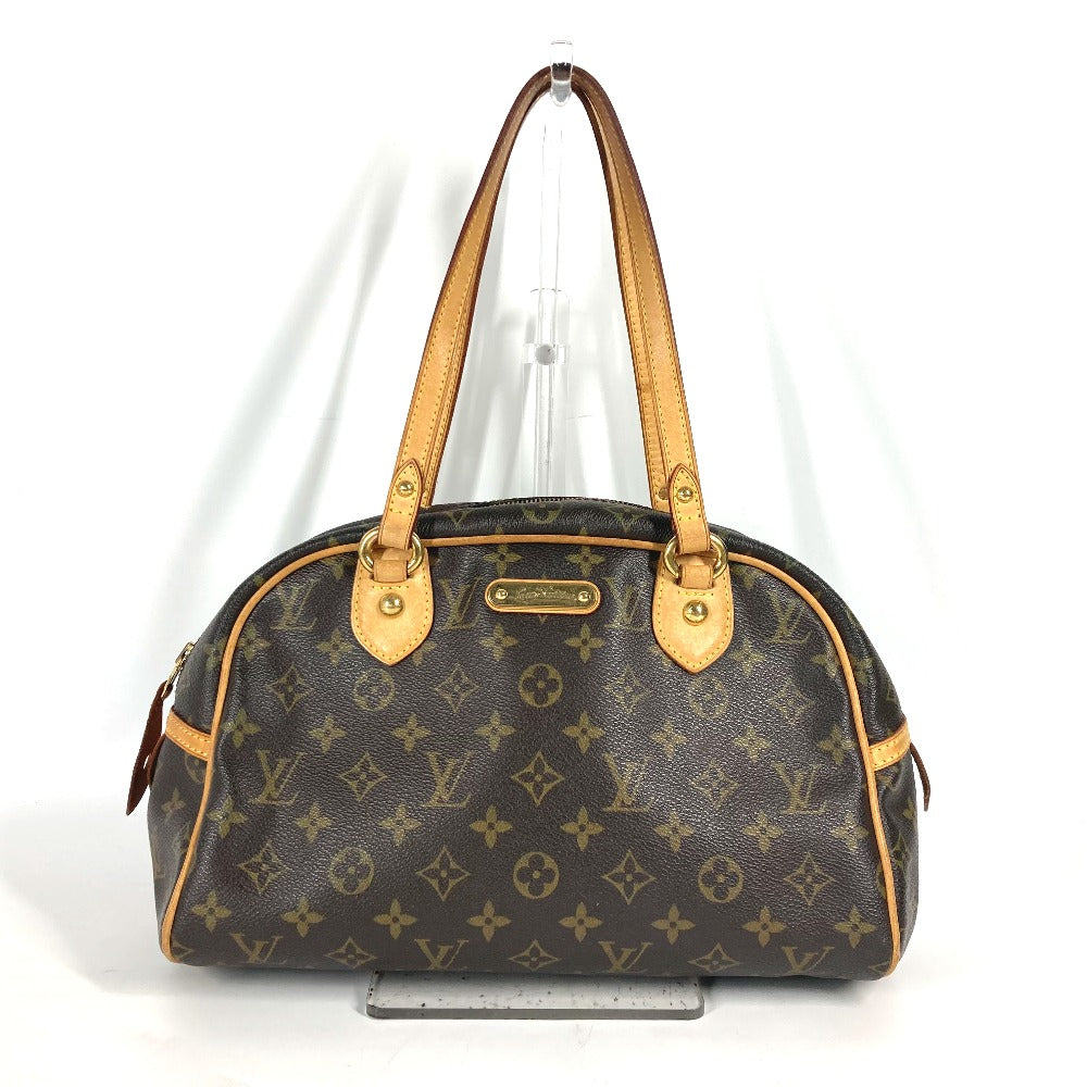 LOUIS VUITTON Shoulder Bag Monogram canvas Brown Monogram MontorgueilPM Women