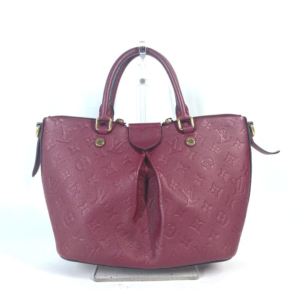 LOUIS VUITTON Tote Bag M43215 Monogram Ann Platt Leather purple Monogram Ann Platt Mazarine PM Women
