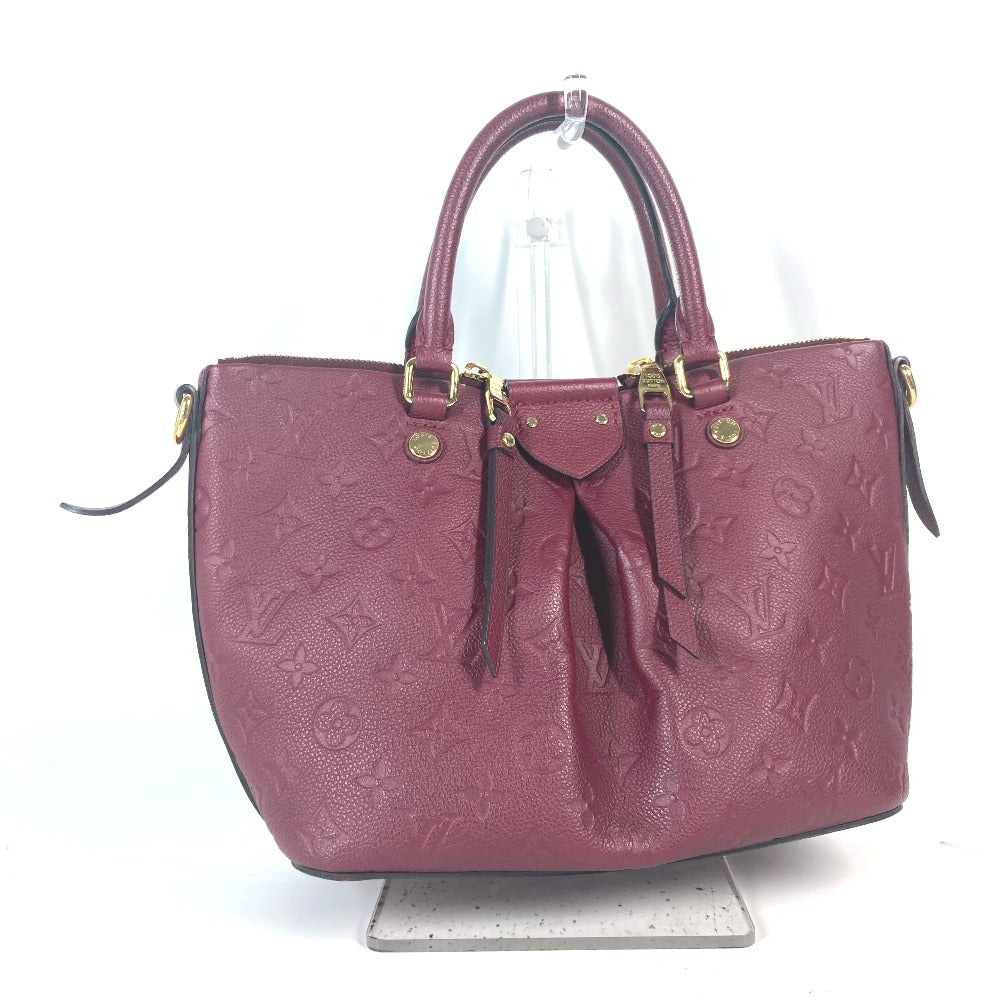 LOUIS VUITTON Tote Bag M43215 Monogram Ann Platt Leather purple Monogram Ann Platt Mazarine PM Women