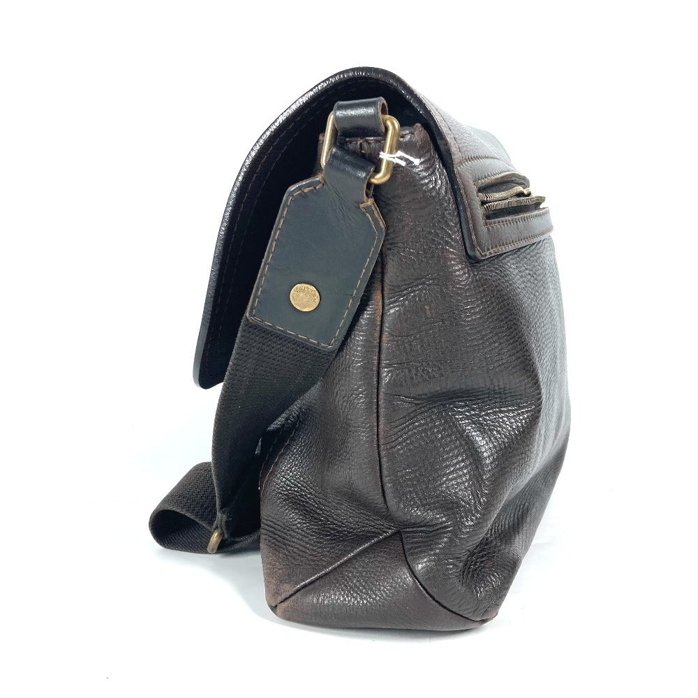 LOUIS VUITTON Shoulder Bag M92994 Utah leather Brown Utah Ohama