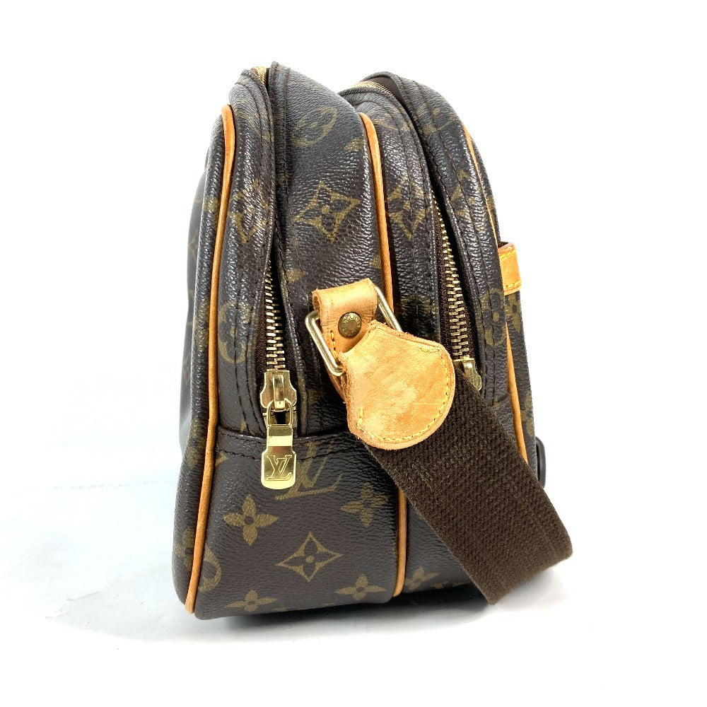 LOUIS VUITTON Shoulder Bag M45254 Monogram canvas Brown Monogram Reporter PM