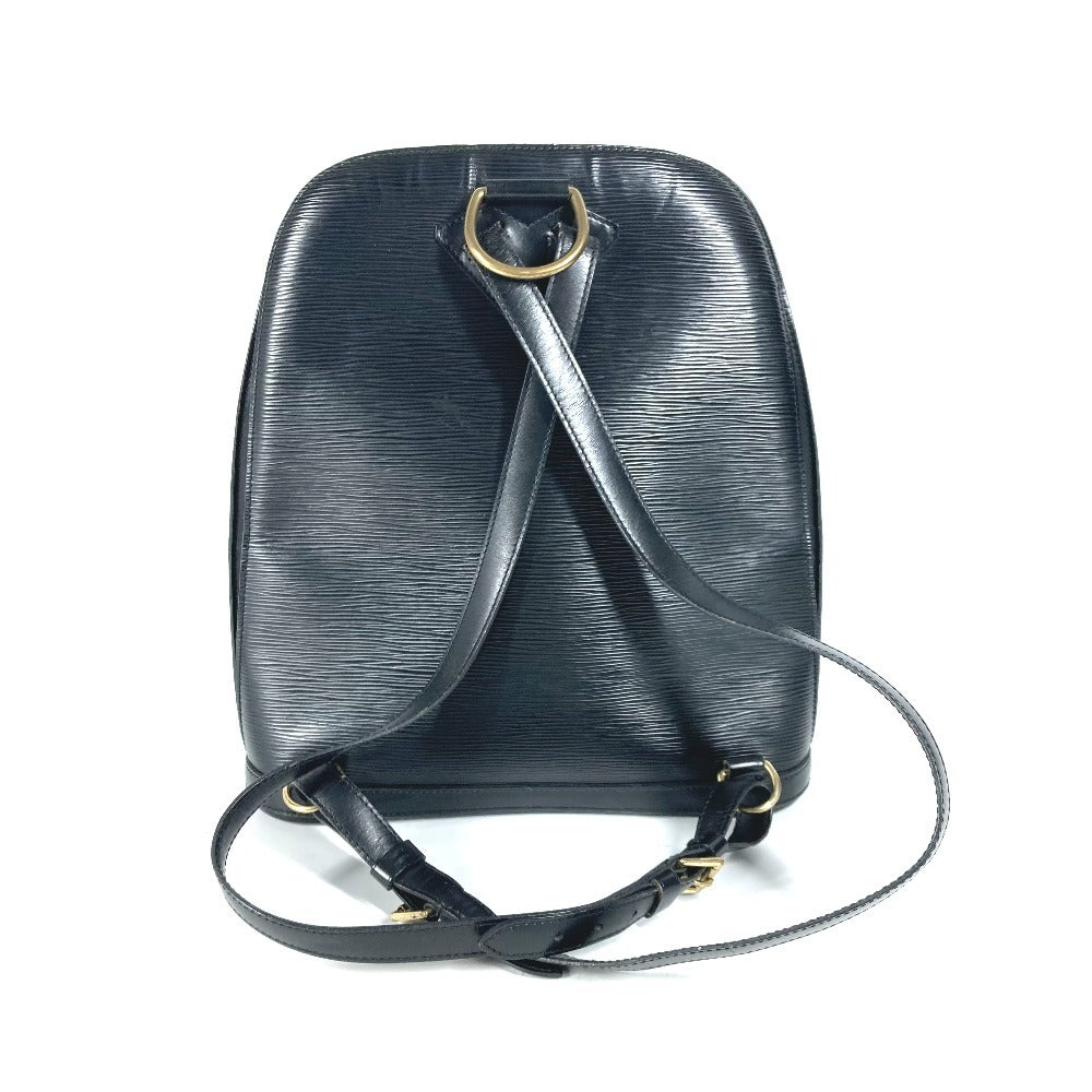 LOUIS VUITTON Backpack M52292 Epi Leather black Epi Coblanc