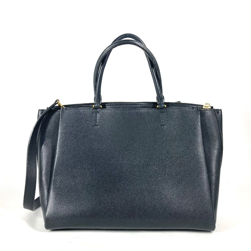 LOUIS VUITTON Shoulder Bag M54569 leather black With tassel Rock meat