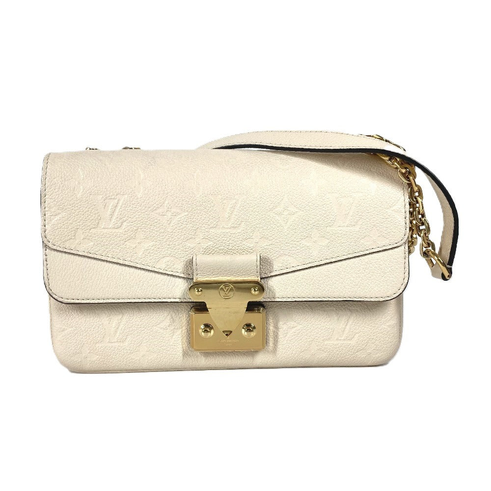 LOUIS VUITTON Shoulder Bag M46201 Monogram Ann Platt Leather white Monogram Ann Platt Marceau