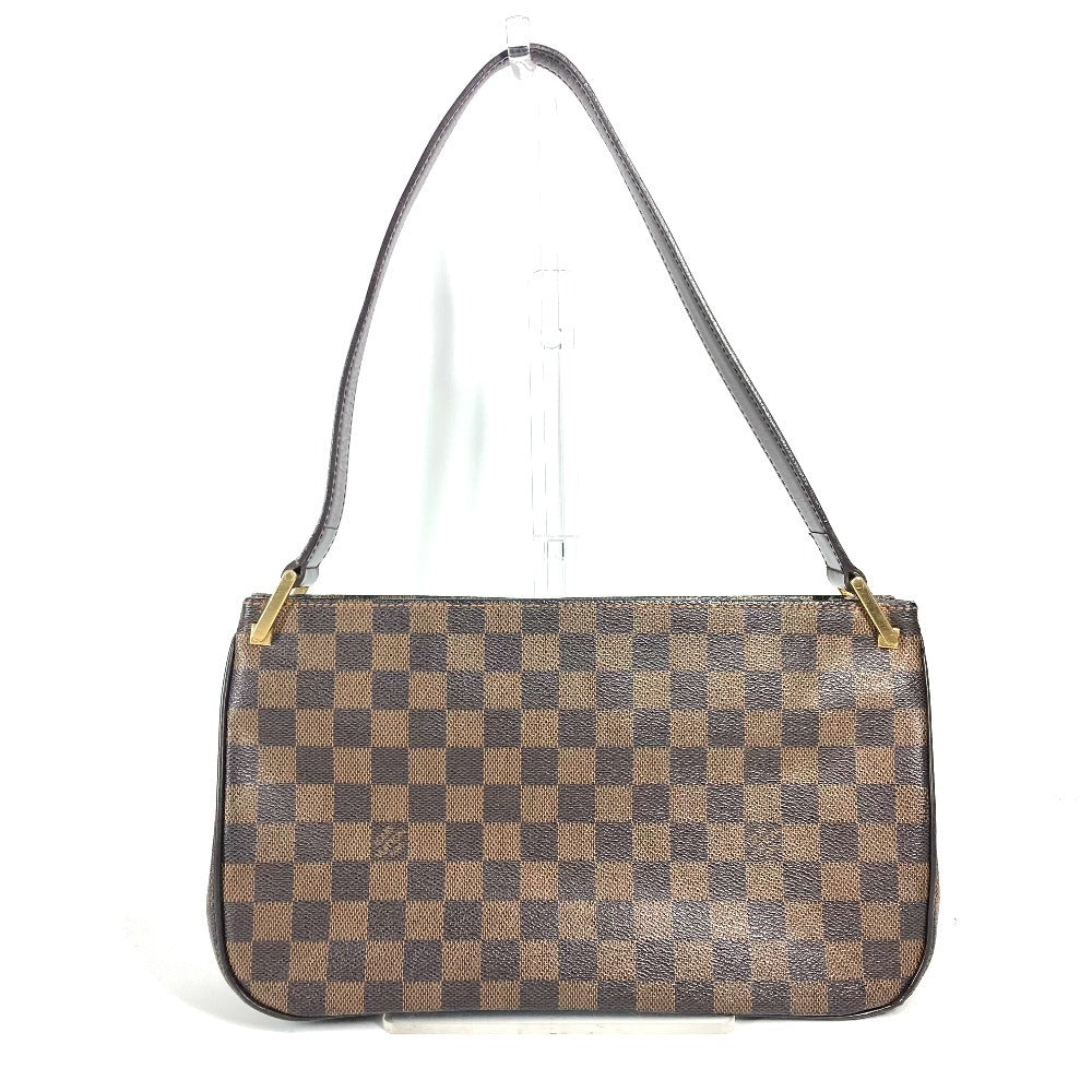LOUIS VUITTON Shoulder Bag N51129 Damier canvas Brown Damier Aubagne Women