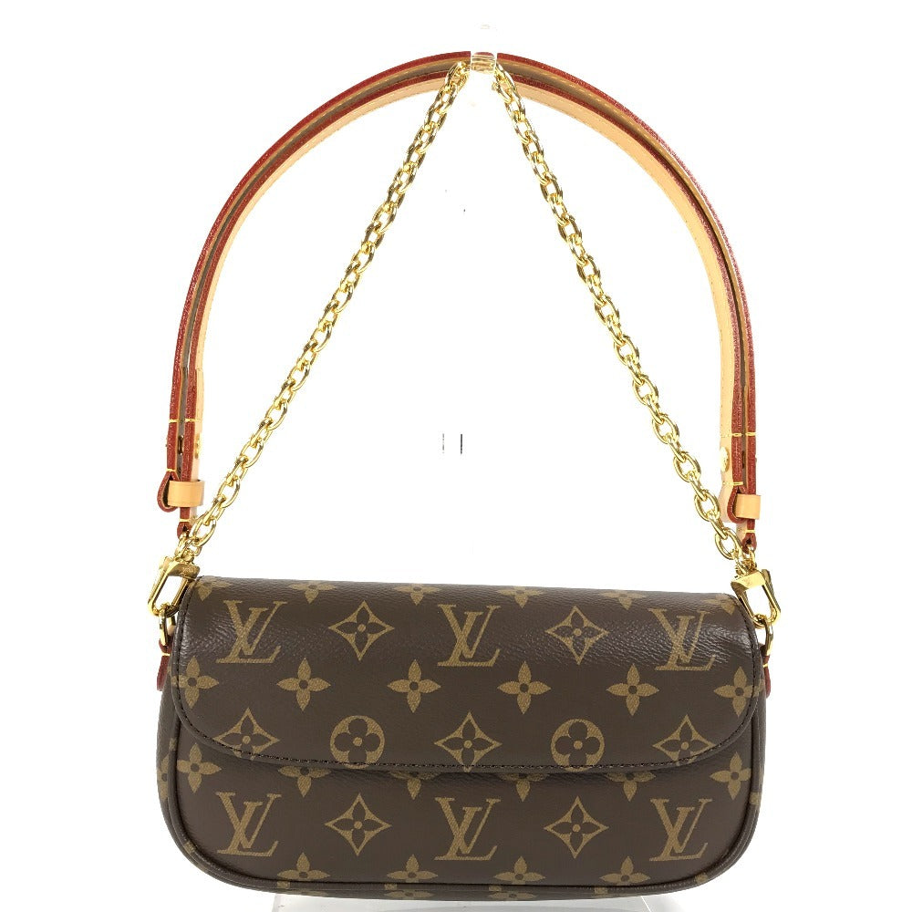 LOUIS VUITTON Shoulder Bag M81911 Monogram canvas Brown Monogram Wallet on Chain Ivy