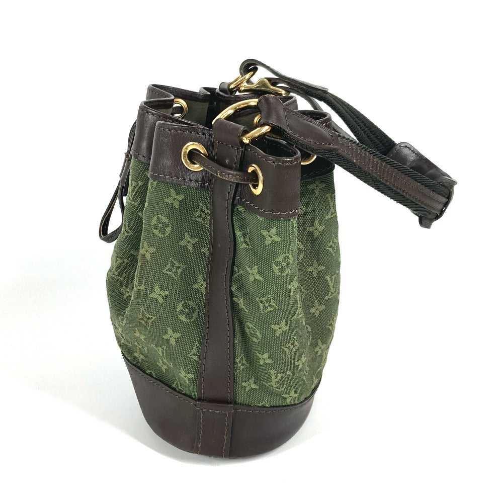 LOUIS VUITTON Shoulder Bag M92688 Monogram mini canvas khaki Monogram mini Noelie