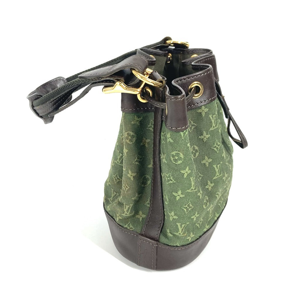 LOUIS VUITTON Shoulder Bag M92688 Monogram mini canvas khaki Monogram mini Noelie