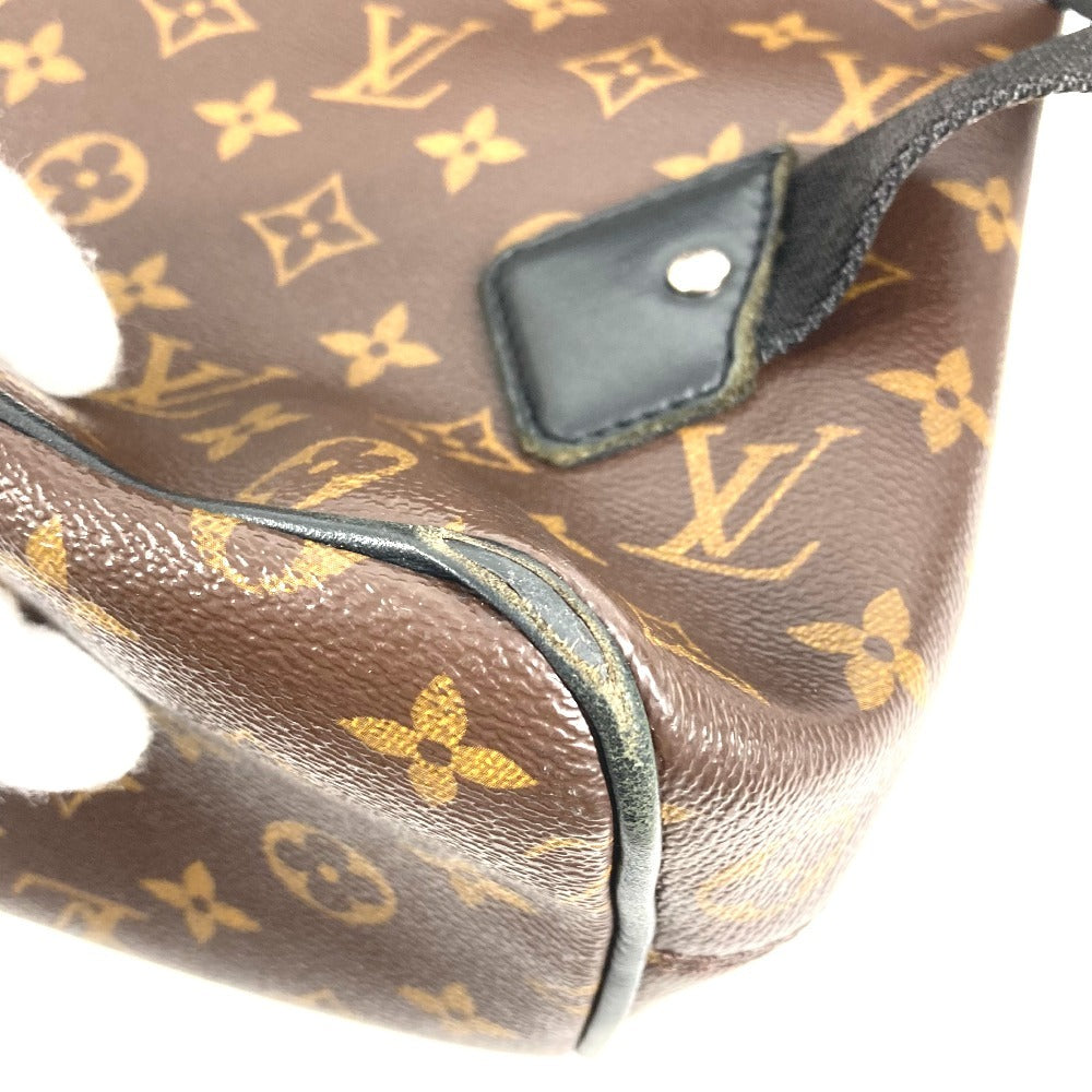 LOUIS VUITTON Backpack M40637 Monogram Macassar canvas, leather Brown Monogram macacer Parc