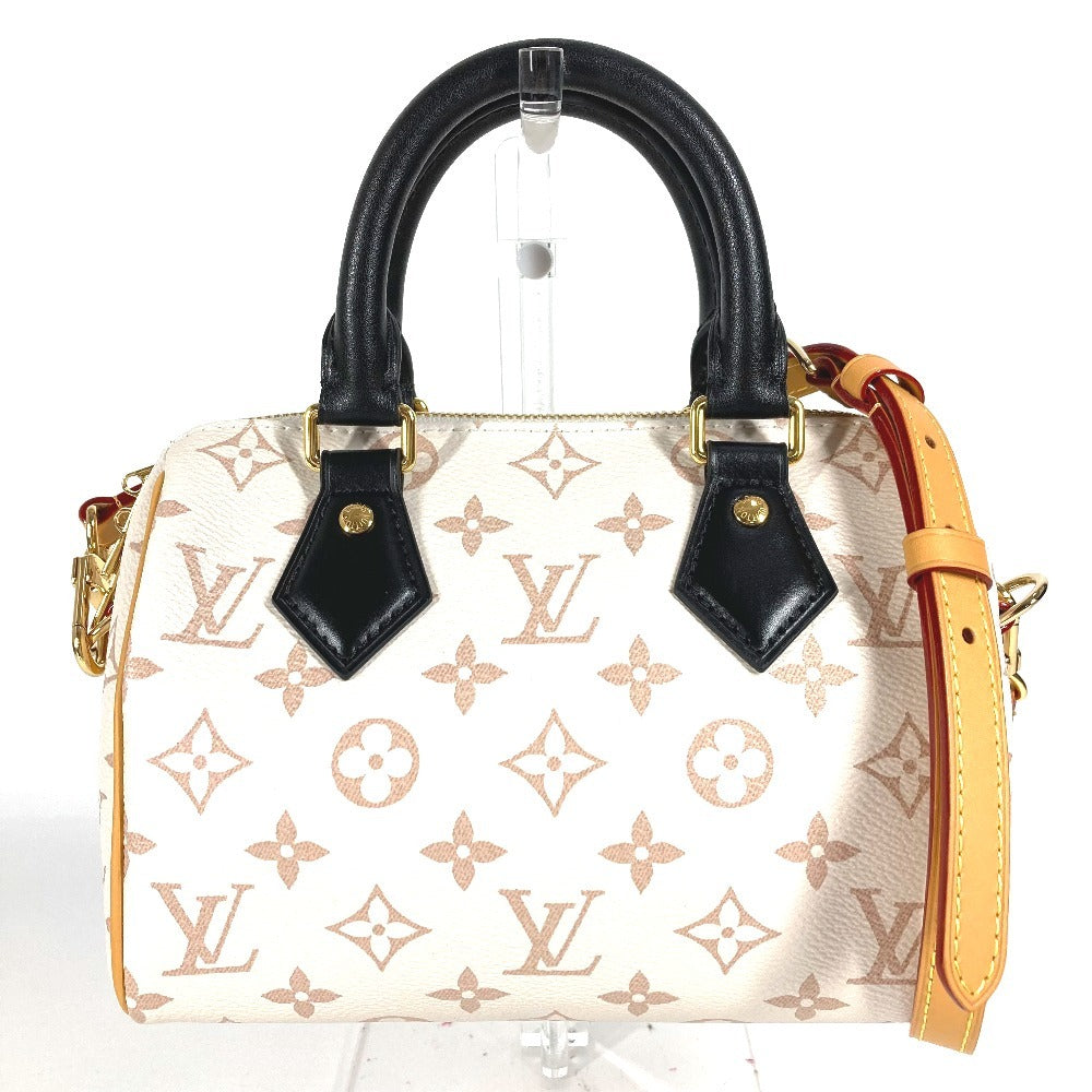 LOUIS VUITTON Shoulder Bag M46906 Monogram canvas White type monogram dune Speedy bandouliere 20