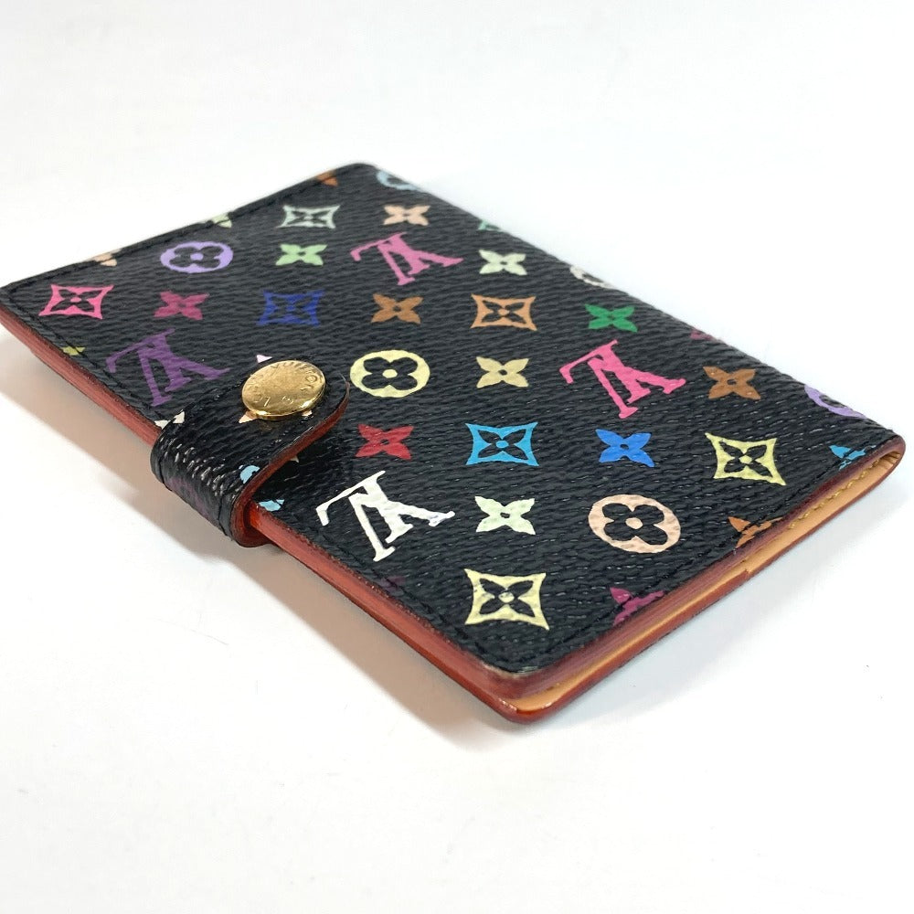 LOUIS VUITTON Notebook cover M92652 Monogram multicolor canvas black Monogram multicolor Carne de Val Agenda Mini
