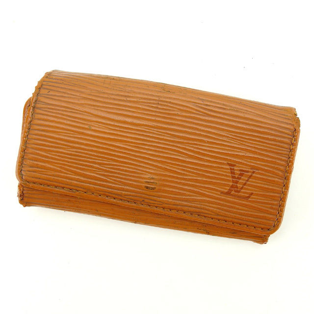 LOUIS VUITTON Key case Key holder M63828 Brown Multicles4