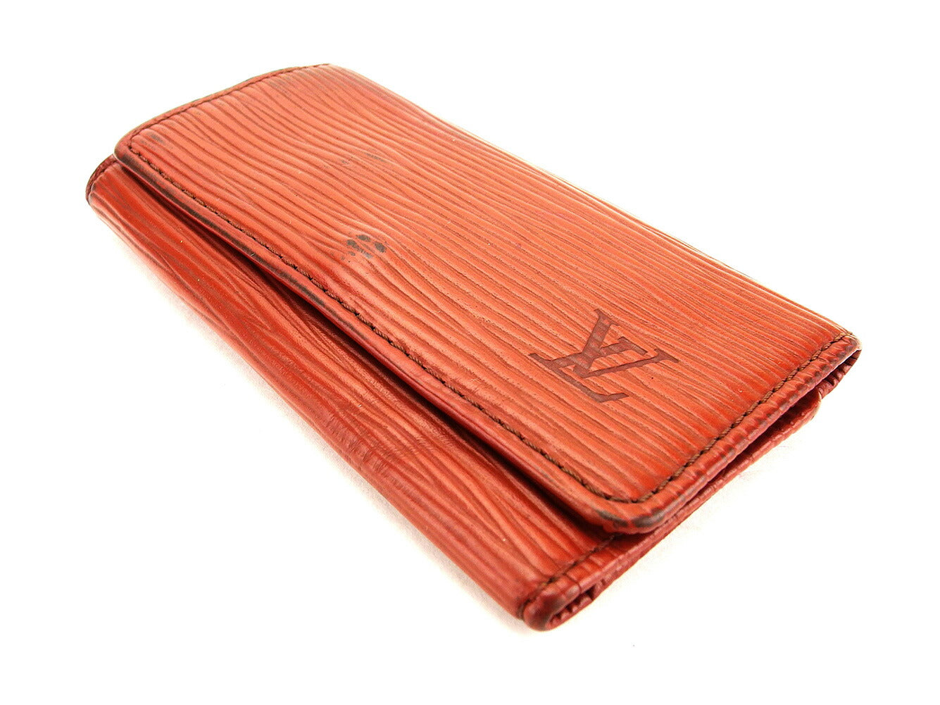 LOUIS VUITTON Key case Key holder M63823 Kenya Brown Multicles4