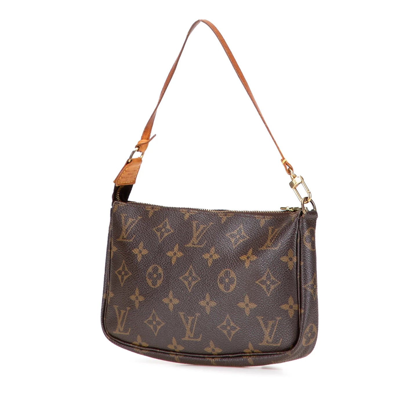 Brown Louis Vuitton Monogram Pochette Accessoires Shoulder Bag