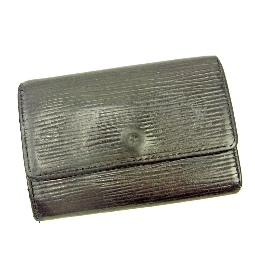 LOUIS VUITTON Key case Key holder M63812 Noir (black) /Multicles6