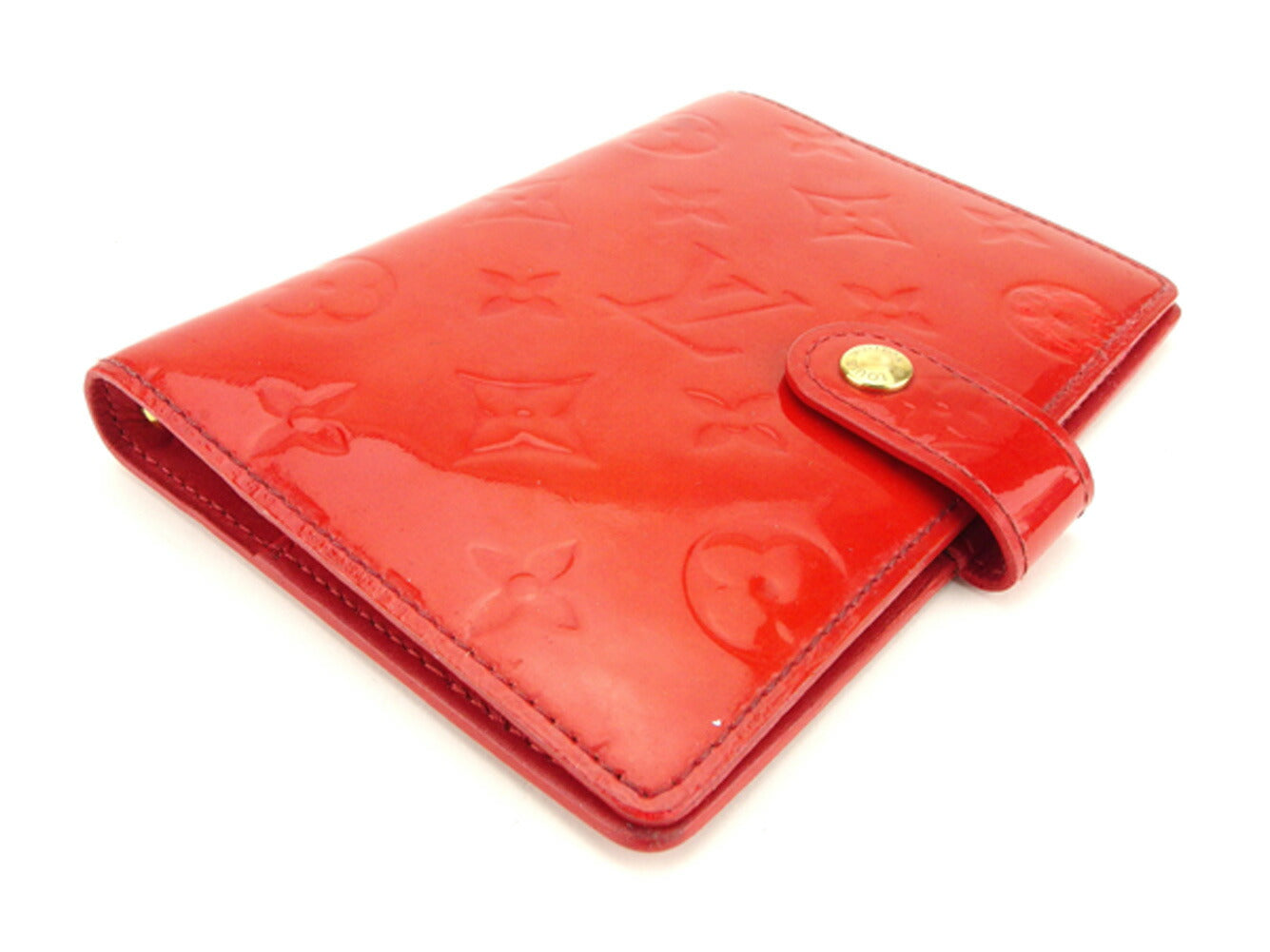 LOUIS VUITTON Notebook cover P21016 Red Agenda PM