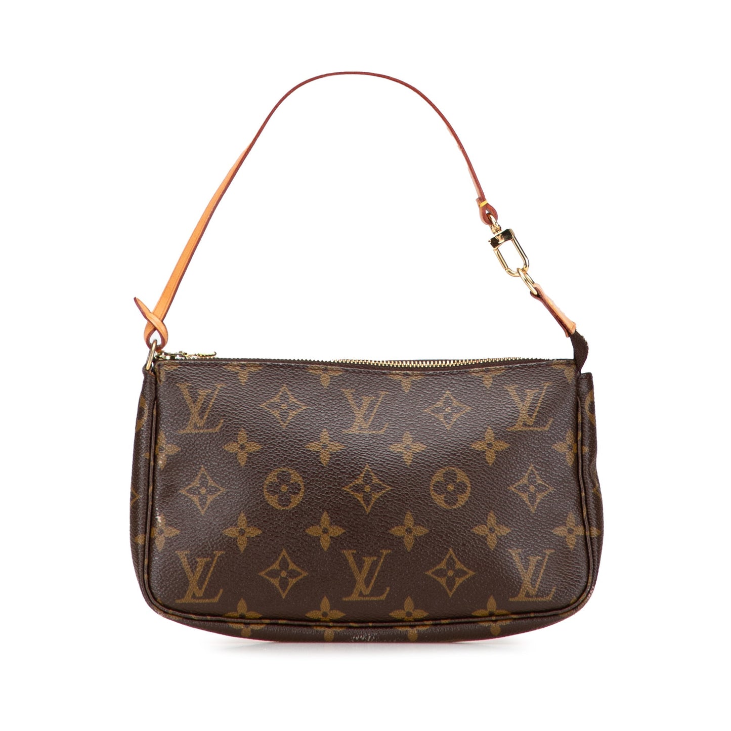Brown Louis Vuitton Monogram Pochette Accessoires Shoulder Bag