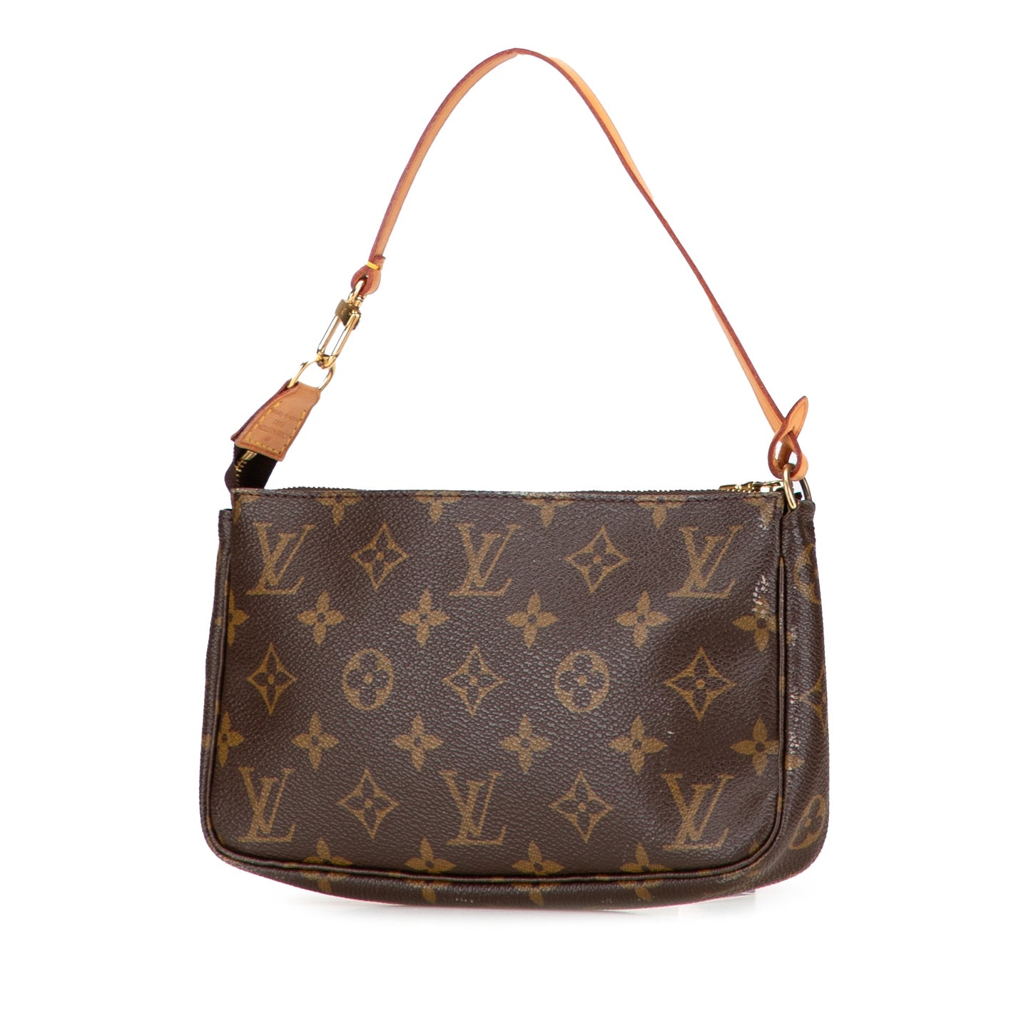 Brown Louis Vuitton Monogram Pochette Accessoires Shoulder Bag