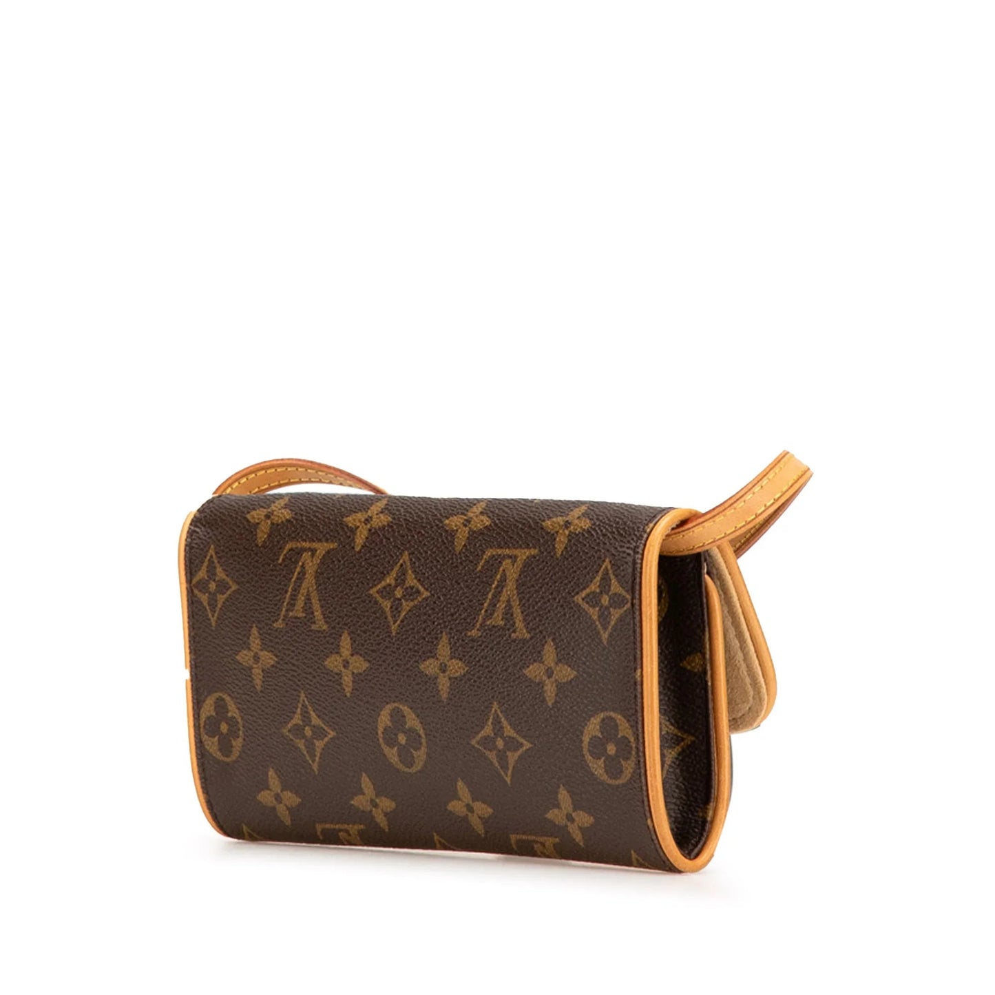 Brown Louis Vuitton Monogram Pochette Twin PM Crossbody Bag