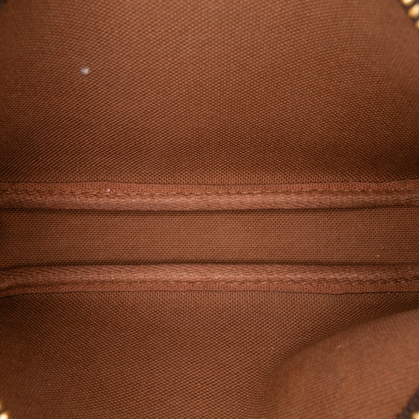 Brown Louis Vuitton Monogram Mini Pochette Accessoires Handbag