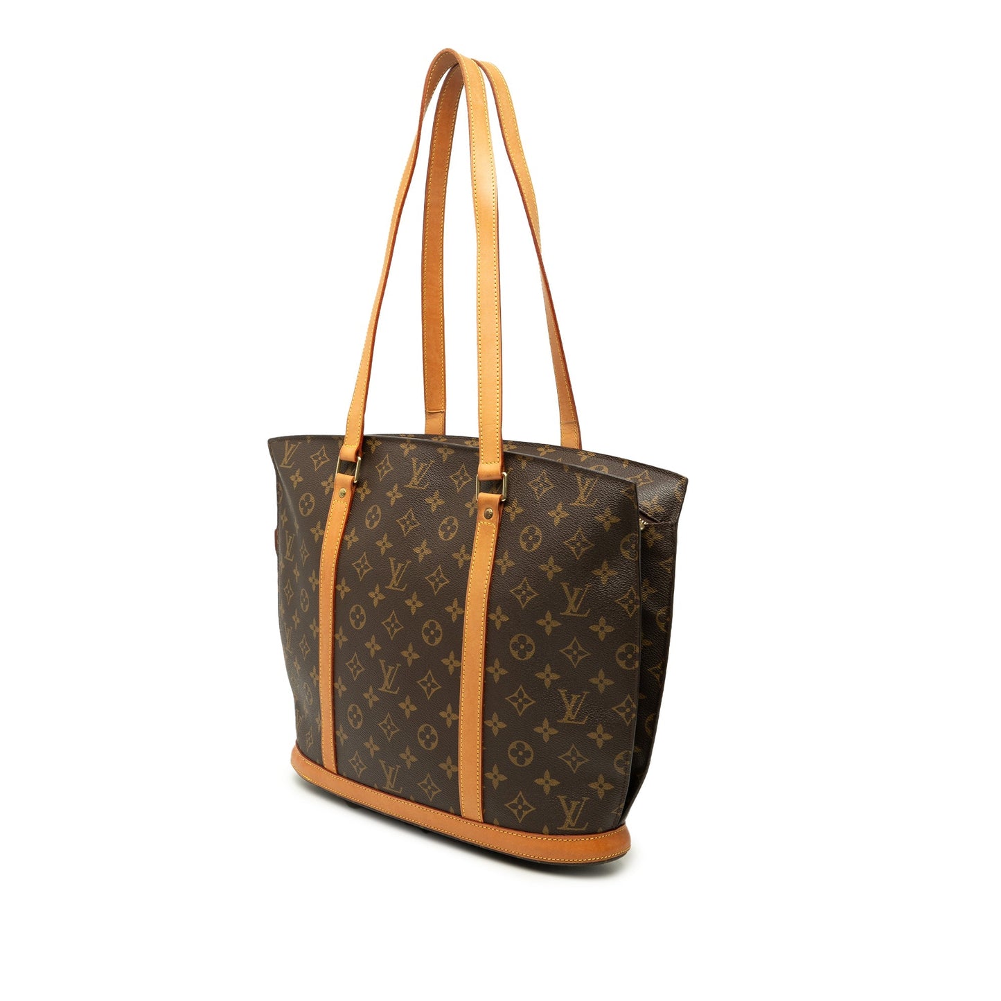 Brown Louis Vuitton Monogram Babylone Tote Bag