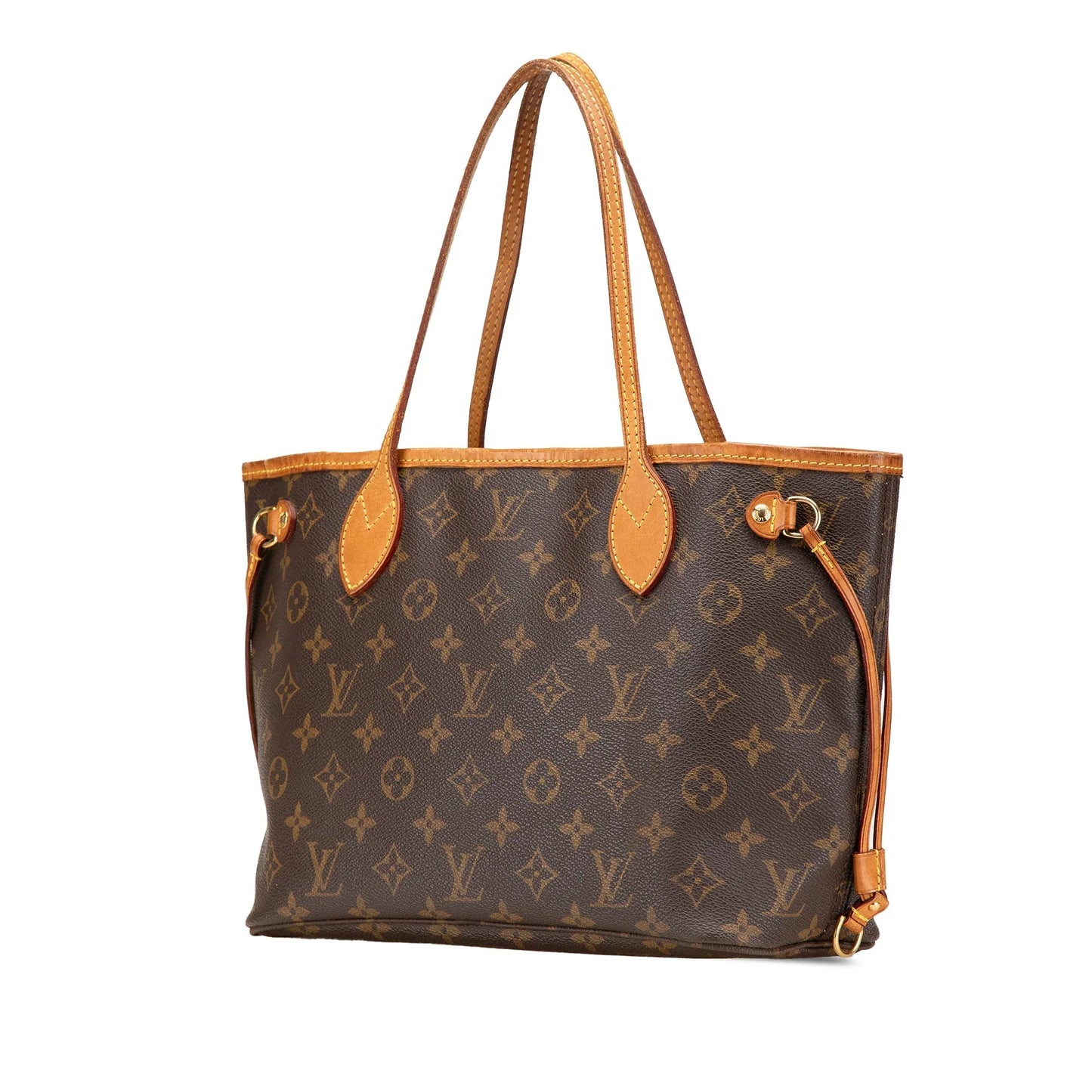 Brown Louis Vuitton Monogram Neverfull PM Tote Bag