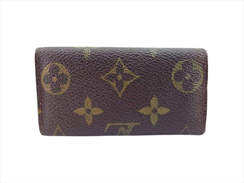 LOUIS VUITTON Key case Key holder  M62631 Brown Multicles4