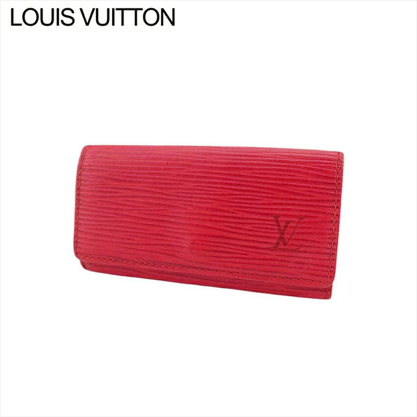 LOUIS VUITTON Key case Key holder  M63827 Castilian red Multicles4