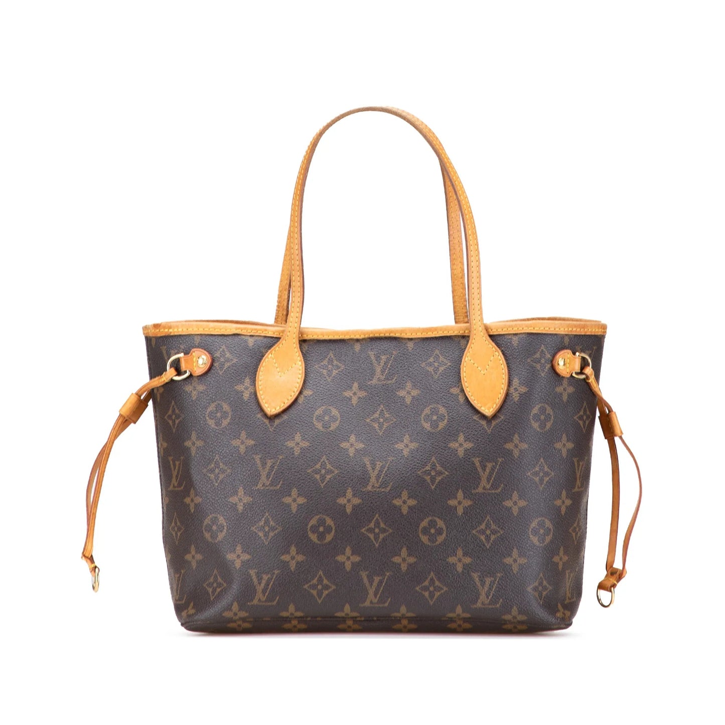 Brown Louis Vuitton Monogram Neverfull PM Tote Bag