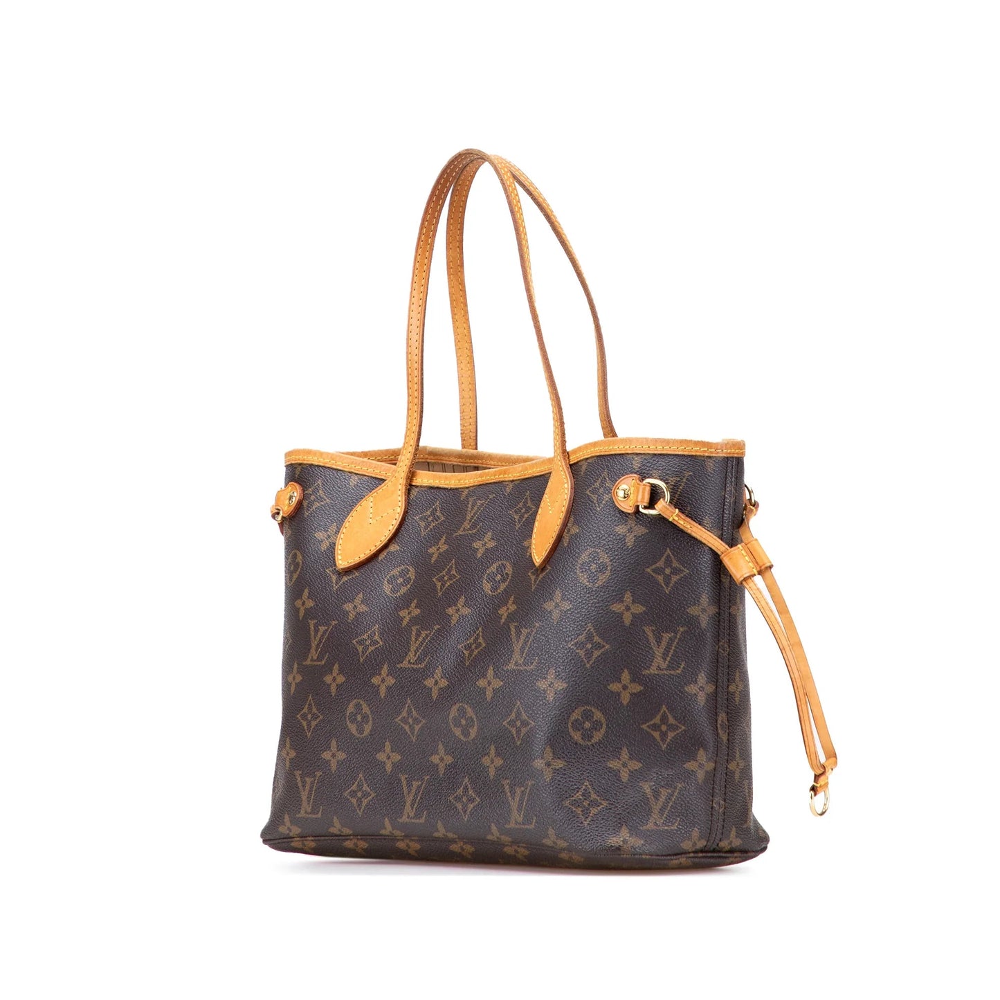 Brown Louis Vuitton Monogram Neverfull PM Tote Bag