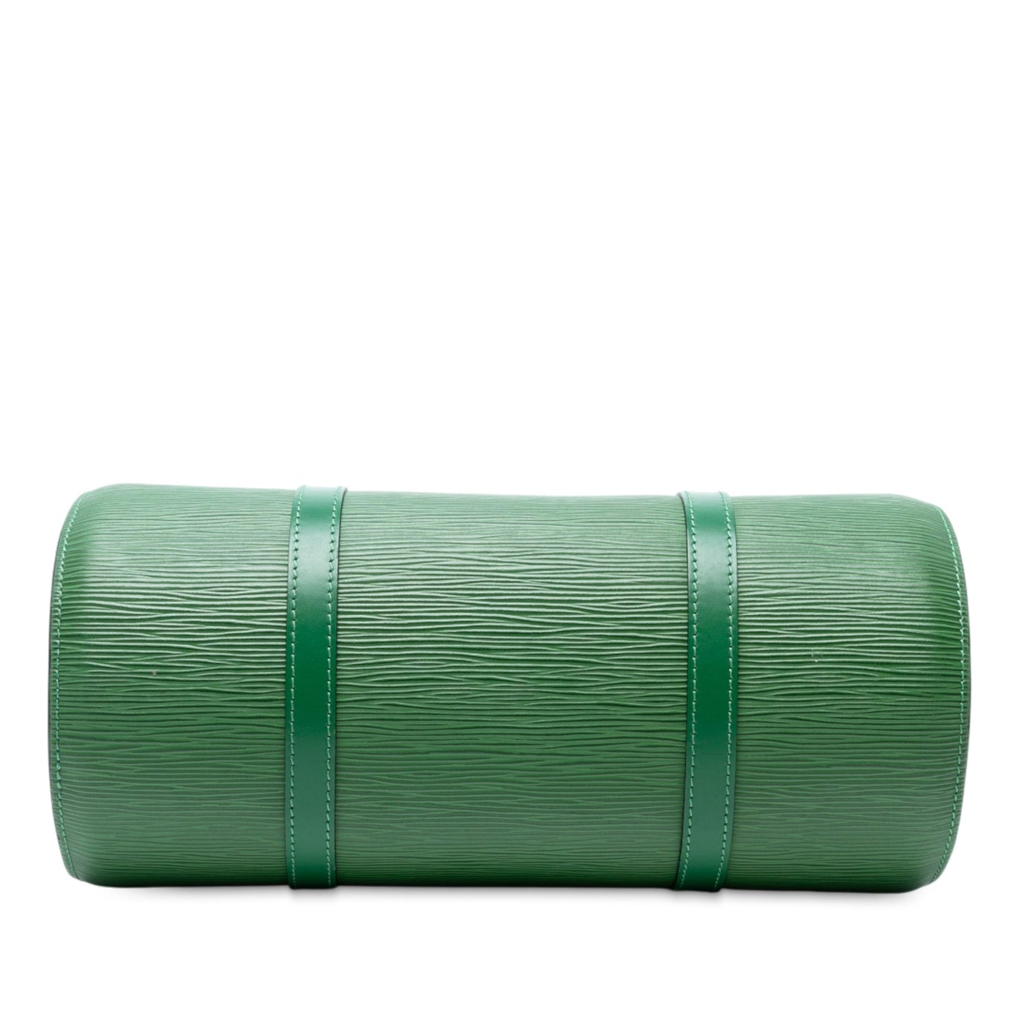 Green Louis Vuitton Epi Soufflot Handbag