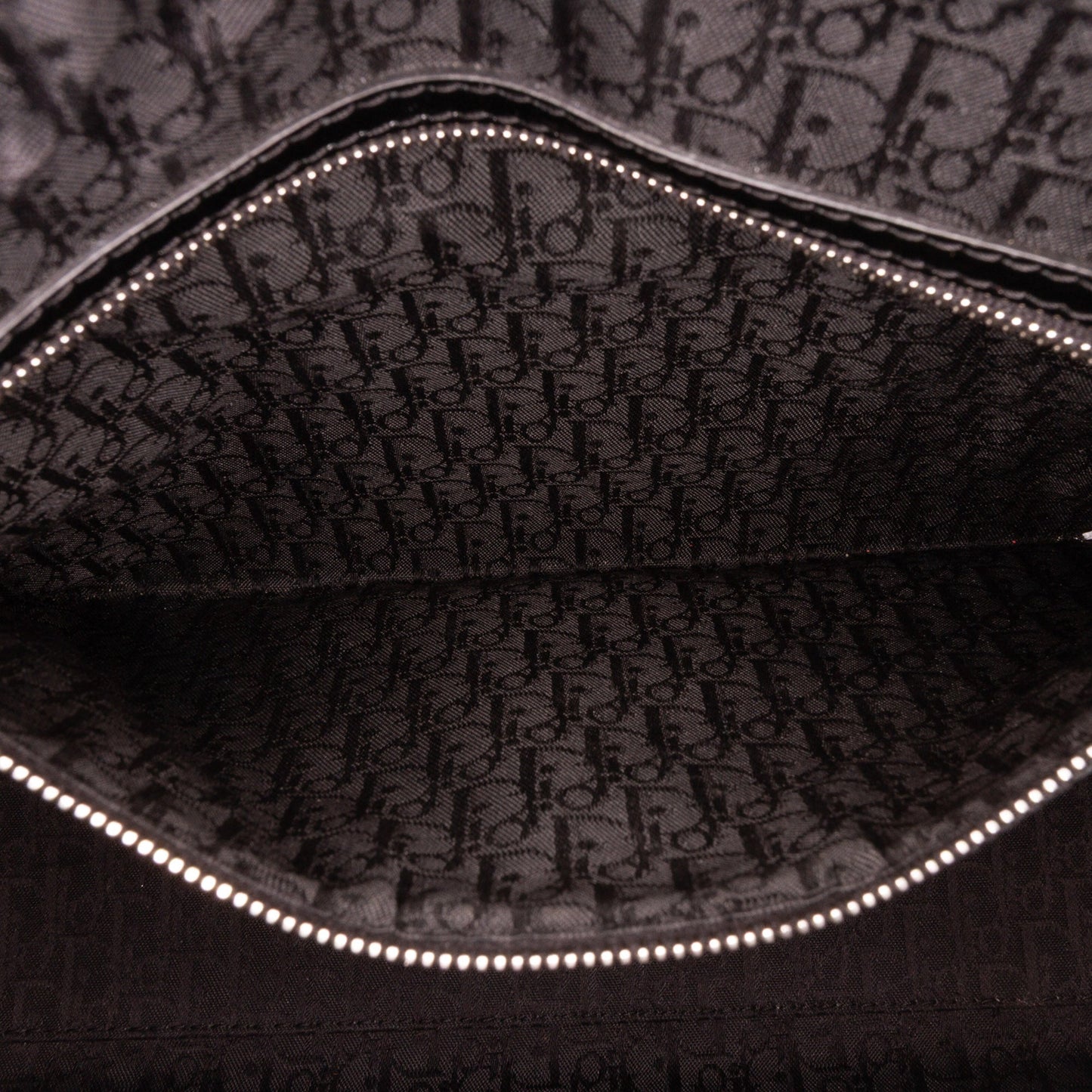 Black Dior Large Patent Cannage Lady Dior Satchel