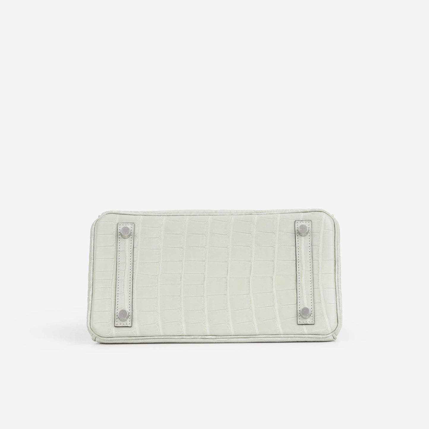 Hermès Birkin 25 - Gris Neve Matte Alligator | Palladium Hardware