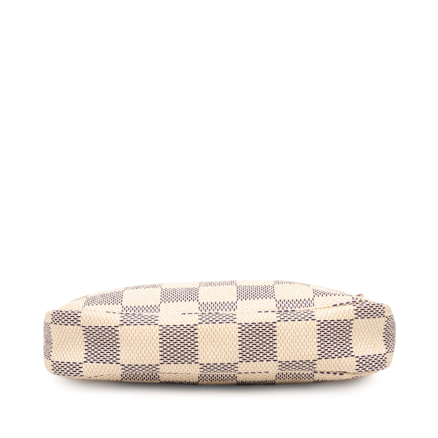 White Louis Vuitton Damier Azur Mini Pochette Accessoires Handbag