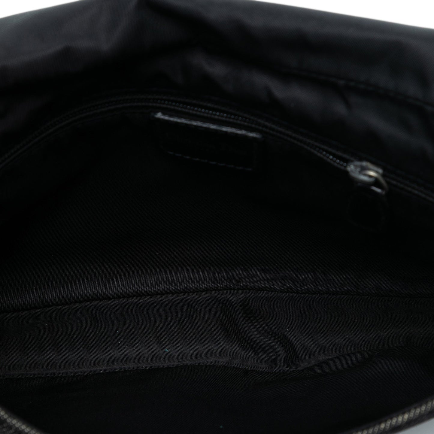 Gray Dior Denim Malice Flap Shoulder Bag