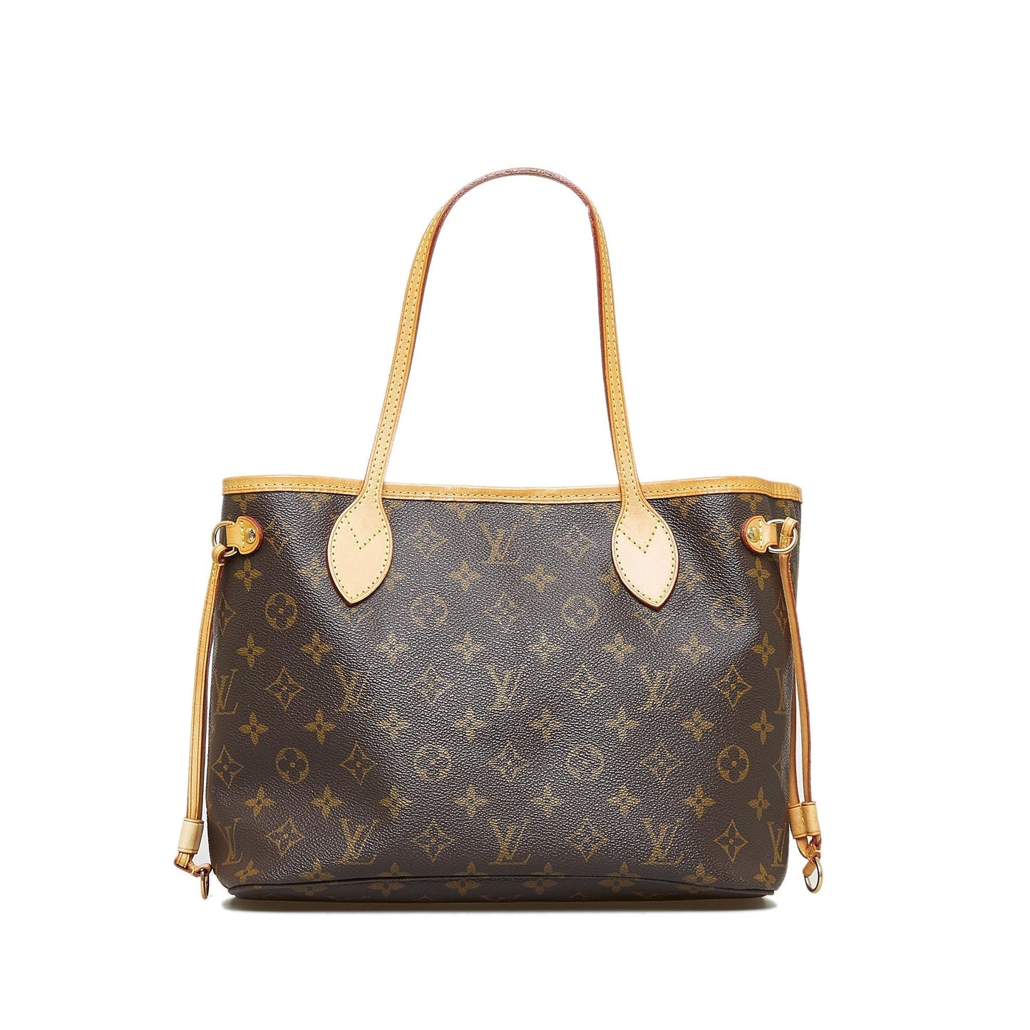 LOUIS VUITTON Monogram Neverfull PM Brown Tote