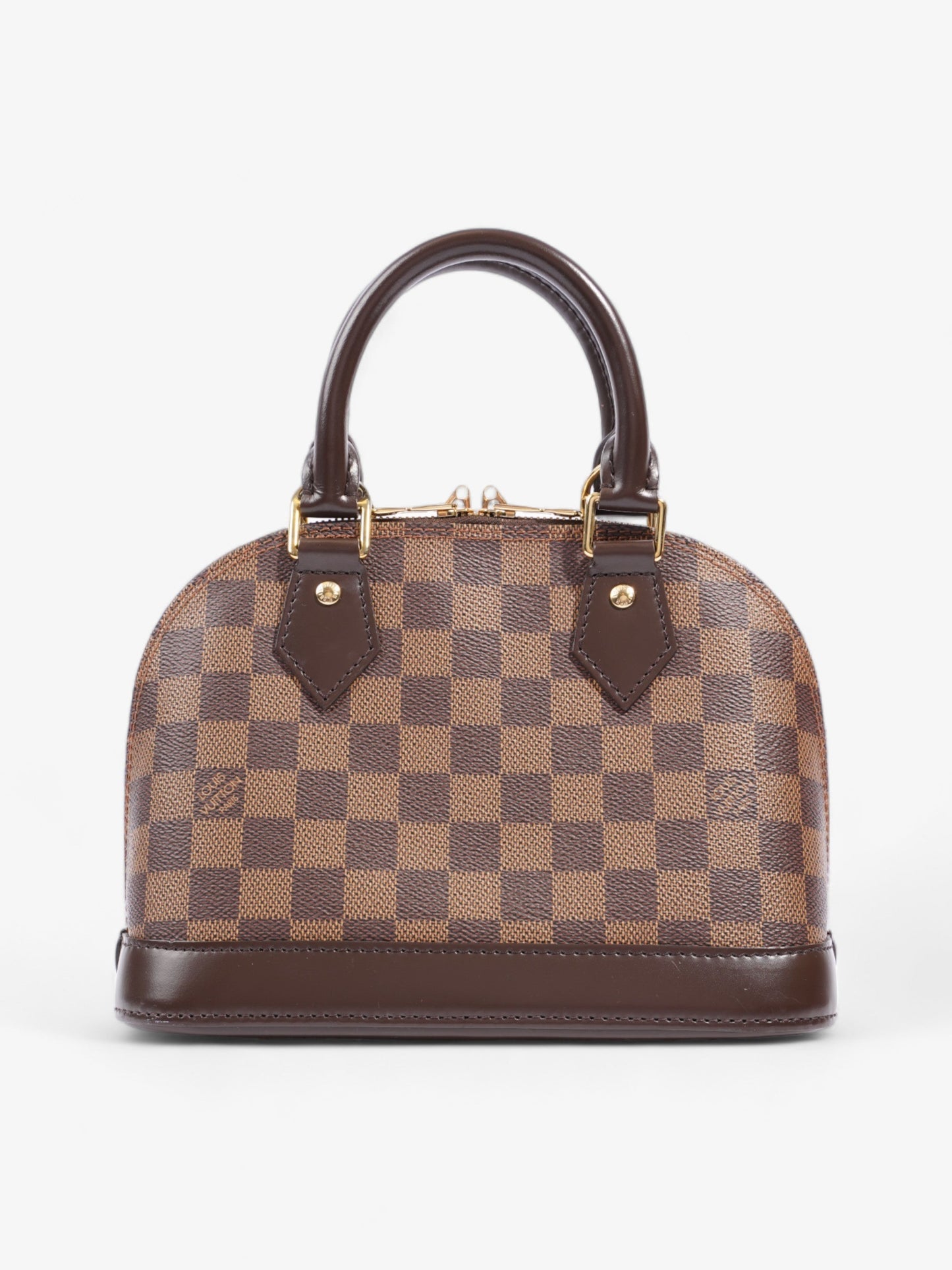 Louis Vuitton Alma Damier Ebene Coated Canvas BB