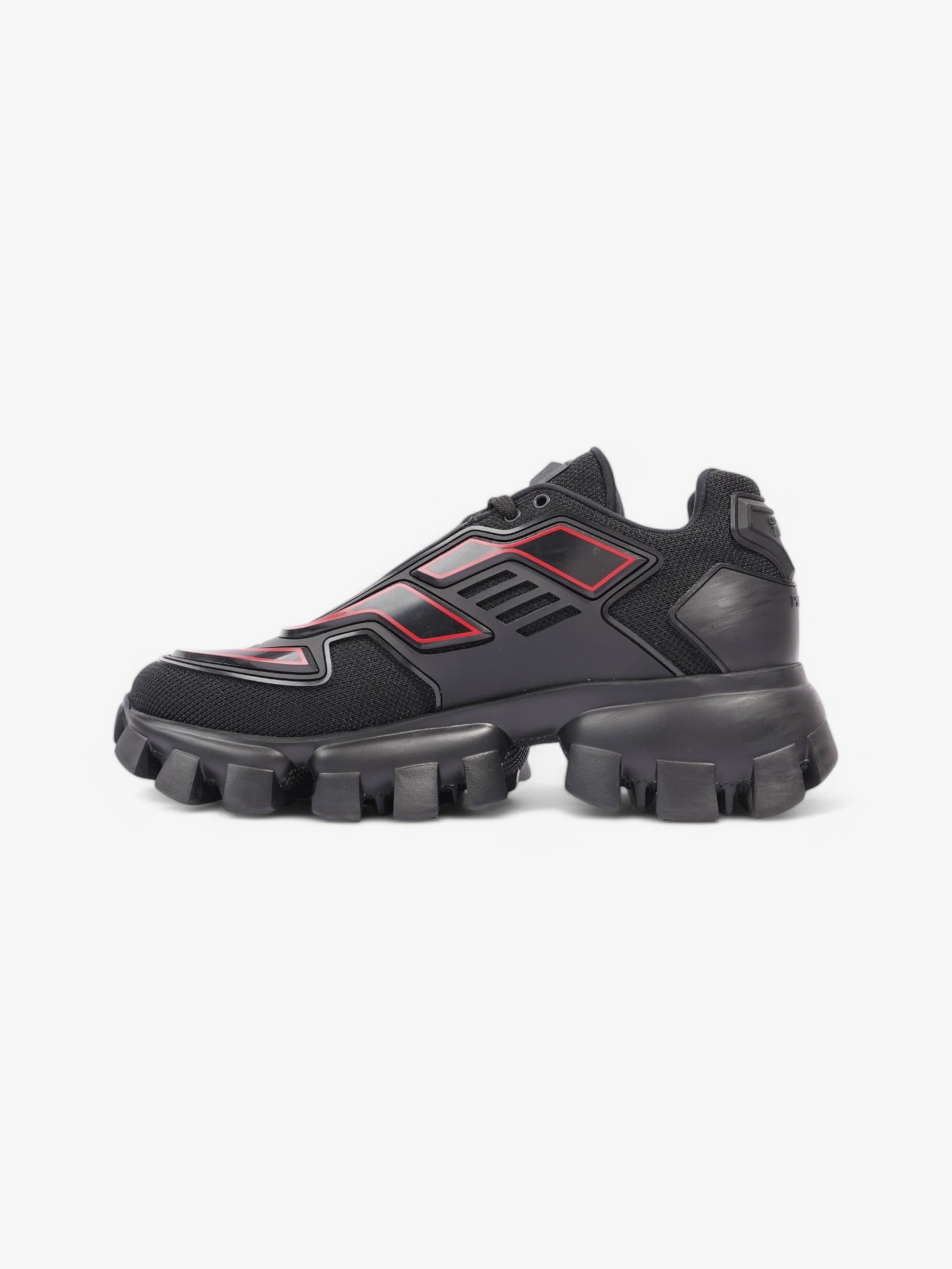 Prada Cloudbust Thunder  Black / Red Mesh EU 41 UK 7