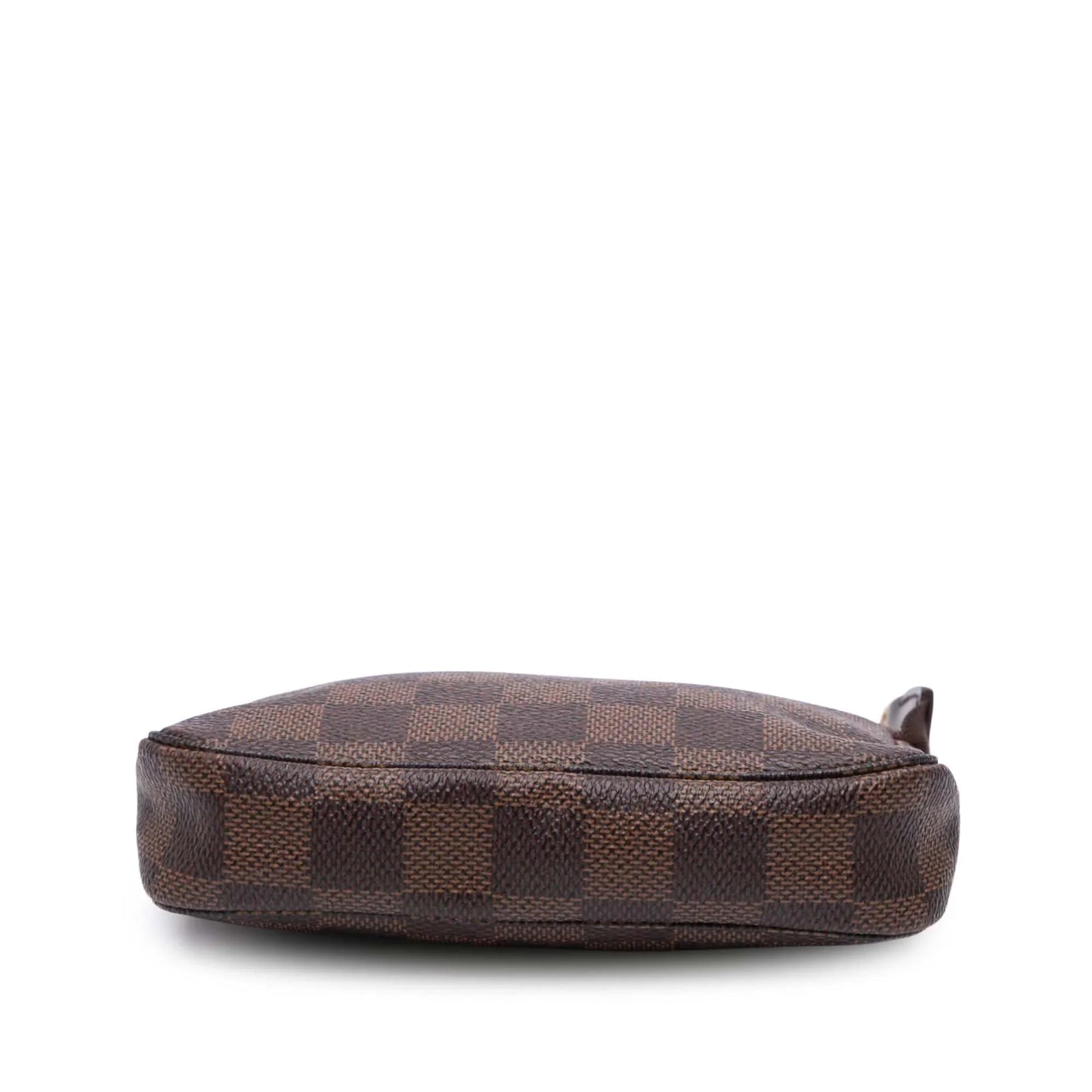 Brown Louis Vuitton Damier Ebene Mini Pochette Accessoires Handbag