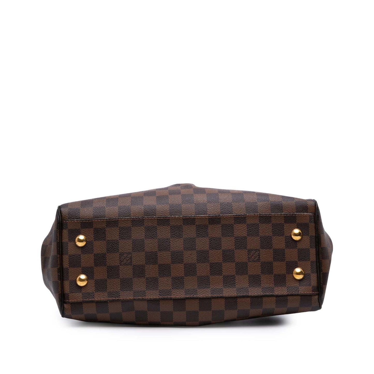 Brown Louis Vuitton Damier Ebene Trevi PM Satchel